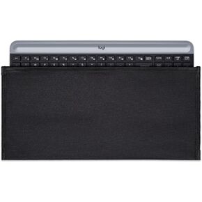 Keyboard Anti Dust Bag Sleeve Pouch for 60%-80% Keys Keyboard, Logitech/Redragon/Havit/Keychron/RK ROYAL KLUDGE/MageGee/Apple Magic Universal Wireless/Wire Computer/Gaming Keyboard Case Cover-Black