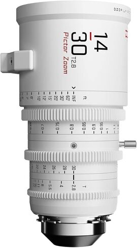 DZOFILM Pictor 14-30mm T2.8 Super35 عدسة سينمائية بارفوكال لحامل PL وCanon EF، أبيض in Kuwait
