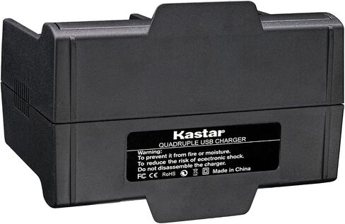 Kastar Quadruple Battery Charger Compatible with Canon XA70, XA75, VIXIA HF G21, VIXIA HF G30, VIXIA HF G40, VIXIA HF G50 UHD 4K, VIXIA HF G60, VIXIA HF G70 Camera in Kuwait