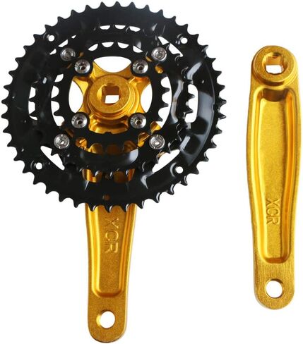 GANOPPER 9S 9speed 22 32 44T 170 مللي متر طول الساعد الدراجة الجبلية MTB سلسلة 104BCD 64BCD سهلة تعديل مجموعة كرنك واحدة in Kuwait