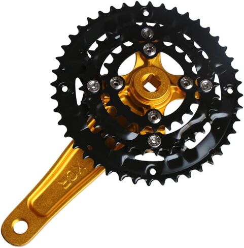 GANOPPER 9S 9speed 22 32 44T 170 مللي متر طول الساعد الدراجة الجبلية MTB سلسلة 104BCD 64BCD سهلة تعديل مجموعة كرنك واحدة in Kuwait