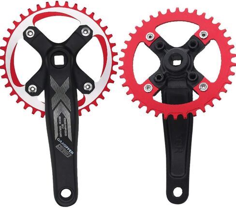GANOPPER 9S 9speed 22 32 44T 170 مللي متر طول الساعد الدراجة الجبلية MTB سلسلة 104BCD 64BCD سهلة تعديل مجموعة كرنك واحدة in Kuwait