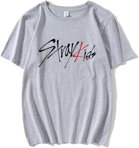 تي شيرت KPOP Straykids Bangchan Jisung Felix Hyunjin تي شيرت Stray Kids Merch علوي للنساء والرجال in Kuwait