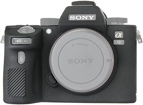 حافظة كاميرا سيليكون لهاتف Sony A9 - غطاء جلدي واقٍ لكاميرات DSLR، قفص قابل للفصل، مقاوم للصدمات، مقاوم للغبار (أحمر) in Kuwait