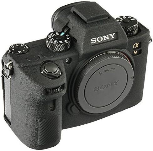 حافظة كاميرا سيليكون لهاتف Sony A9 - غطاء جلدي واقٍ لكاميرات DSLR، قفص قابل للفصل، مقاوم للصدمات، مقاوم للغبار (أحمر) in Kuwait