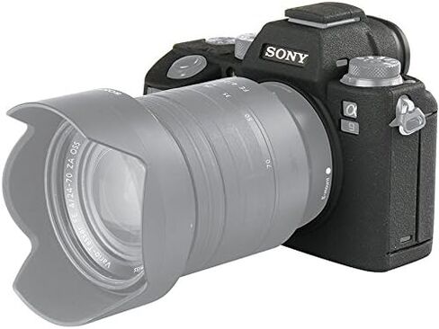 حافظة كاميرا سيليكون لهاتف Sony A9 - غطاء جلدي واقٍ لكاميرات DSLR، قفص قابل للفصل، مقاوم للصدمات، مقاوم للغبار (أحمر) in Kuwait
