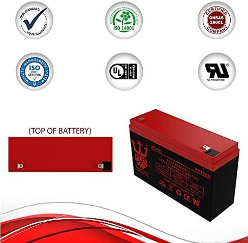 بطارية بديلة نبتون 6 فولت 12 أمبير لـ BP12-6 in Kuwait