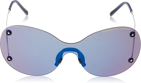 نظارة شمسية P 8621 D Palladium Silver Gray عدسات زرقاء مقاس 145 in Kuwait