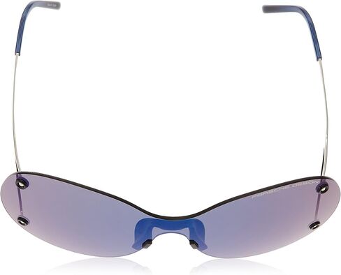 نظارة شمسية P 8621 D Palladium Silver Gray عدسات زرقاء مقاس 145 in Kuwait