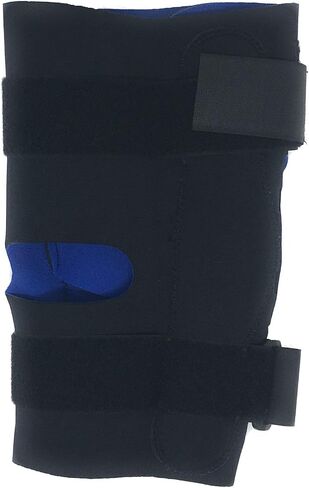 OTC Knee Stabilizer Wrap, Hinged Bars, Neoprene, Black, X-Large in Saudi Arabia