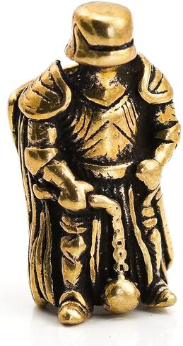 TECEUM Paracord Beads – Characters Warrior, Skulls & Animals – 1 pcs – Unique Handmade Golden Charm for Jewelry Making and Crafting – Antique Brass Metal Charms in Kuwait
