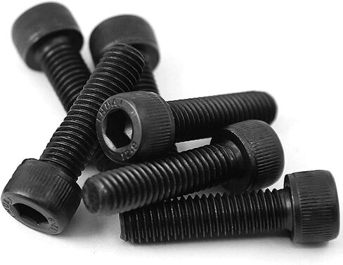 10pcs M10-1.5 x 40mm Hexagon Socket Screws， 12.9 Grade Black Carbon Oxide Steel, Allen Socket Drive (Size: 10×40) in Saudi Arabia