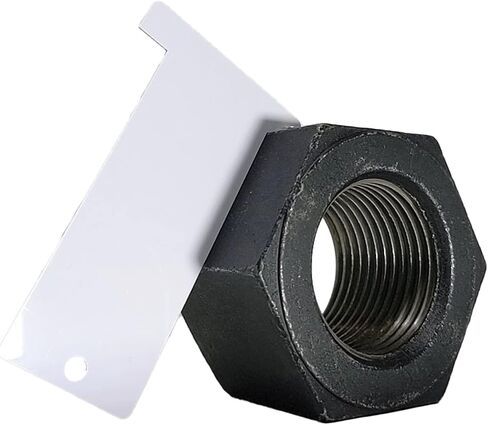 10 Pack HexSizer Heavy Hex Gauge - Inch to 4-5/8" Metric to 120mm, Plastic, Protective Vinyl Sleeve - (Gray on White) in Saudi Arabia
