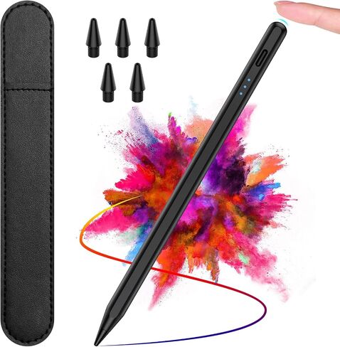 قلم ستايلس لجهاز iPad، قلم Apple لجهاز iPad 9th / 10th Gen، قلم iPad سريع الشحن متوافق مع (2018-2023) Apple iPad Pro 11 & 12.9 بوصة، iPad Mini 6th/5th Gen، iPad Air 3/4/5، iPad 6 /7/8 الجنرال in Saudi Arabia