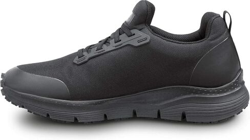 حذاء عمل Skechers Work Arch Fit Charles، للرجال، طراز رياضي سهل الارتداء، مقدمة معدنية، مقاوم للانزلاق MaxTrax، حذاء عمل in Saudi Arabia
