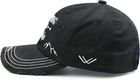 قبعة التخييم لا تهتم بالشعر للرجال والنساء، قبعة بيسبول جبلية مطرزة in Kuwait