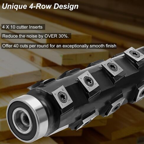 رأس قاطع حلزوني حلزوني مقاس 13 بوصة متوافق مع جهاز DeWalt Planer DW735 DW735X in Kuwait