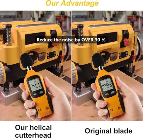 رأس قاطع حلزوني حلزوني مقاس 13 بوصة متوافق مع جهاز DeWalt Planer DW735 DW735X in Kuwait