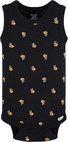 Gerber Baby Boys Multi-Pack Sleeveless Onesies Bodysuit in Saudi Arabia