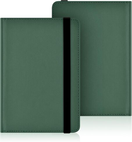 حافظة DaFong Universal لجهاز قارئ الكتب الإلكترونية مقاس 6 بوصات، غطاء جلد PU خفيف الوزن مع حزام يد لجهاز Kobo/Voyaga/Sony/Tolino/Nook/Pocketbook اللوحي للكتب الإلكترونية مقاس 6 بوصات، أرجواني in Kuwait