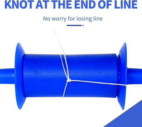 Simxkai Kite Spool، Kite Reel Winder، مقبض سلسلة طائرة ورقية، خط طائرة ورقية ملتوي بطول 600 قدم لكل مقبض سلسلة (عبوتان) in Kuwait