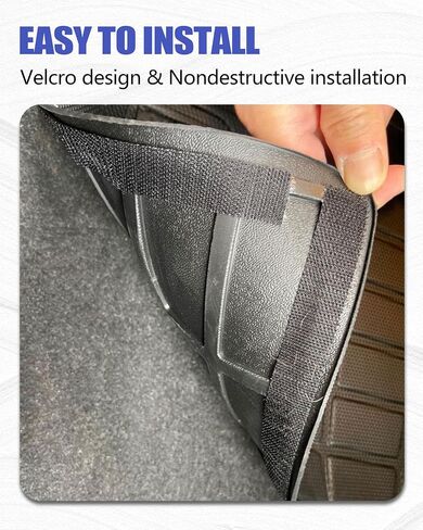 Cargo Liners Backrest Mat for Chevy Equinox & GMC Terrain Accessories 2018-2024 with Hook&Loop Rear Trunk Mat Rear Seat Back Cover Protector All Weather Anti-Slip Split Dog Liner in Saudi Arabia