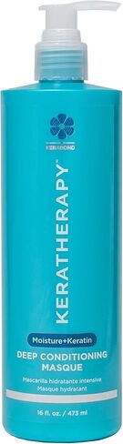 KERATHERAPY Keratin Infused Deep Conditioning Masque, 16.9 fl. oz., 500 ml - Moisturizing Hair Deep Conditioning Treatment with Kerabond, Jojoba Oil, Nettle Root Extract, Wheat Oil, & Persian Walnut in Kuwait