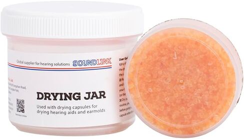 Hearing Aid Dehumidifier Hearing Aids Drying Set (Include One Drying Jar and One Drying Capsule) in Kuwait