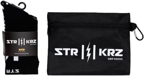 Grip Socks - Performance Grip for Men, Women & Youth! Grip Socks for Soccer and all Sports. (US, Alpha, Medium, White) in Saudi Arabia