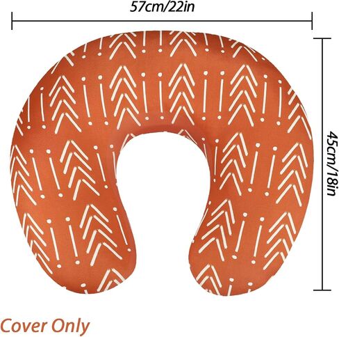 Nursing Pillow Cover for Baby Boy and Girl, Ultra Soft Comfortable Stretchy Removable Slipcover for Newborn Breastfeeding Pillows, Woodland Animals in Saudi Arabia