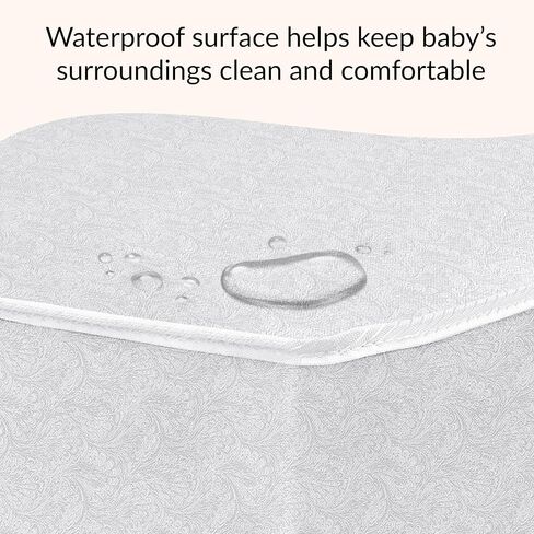 Dream On Me Nap Nest Baby Crib Mattress, GREENGUARD Gold, Made in USA | Waterproof Cover, 88 Coil Spring Support, BSA Verified, ASTM & CPSC Tested, Fits Full Size Crib and Toddler Bed 52"x28"x5" in Saudi Arabia