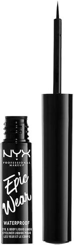 NYX PROFESSIONAL MAKEUP Epic Wear Liquid Liner, Long-Lasting Waterproof Eyeliner - Black in Kuwait