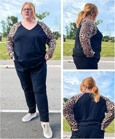 RITERA Plus Size Tops for Women Long Sleeve Casual Ragal Shirts Henley Fall Blouse XL-5XL in Kuwait