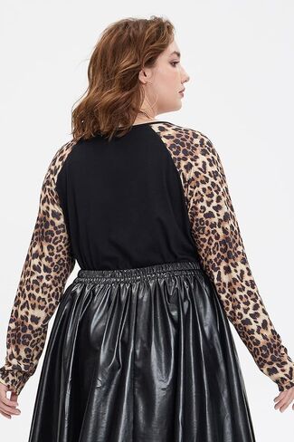 RITERA Plus Size Tops for Women Long Sleeve Casual Ragal Shirts Henley Fall Blouse XL-5XL in Kuwait