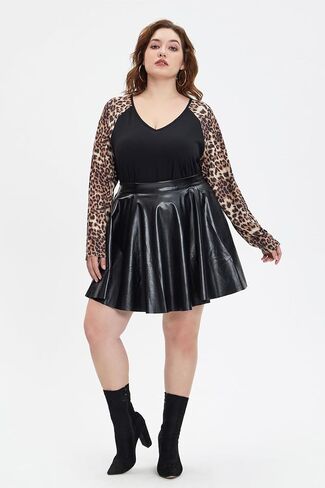 RITERA Plus Size Tops for Women Long Sleeve Casual Ragal Shirts Henley Fall Blouse XL-5XL in Kuwait