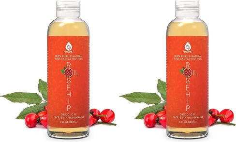 Pursonic Rosehip Oil for Face, Nails, Hair and Skin, 6 Ounce in Saudi Arabia