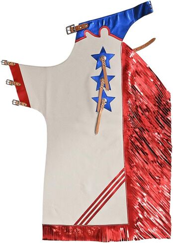 HILASON Western Horse Bull Riding Genuine Leather Rodeo Chaps | for Men and Women Unisex in Saudi Arabia