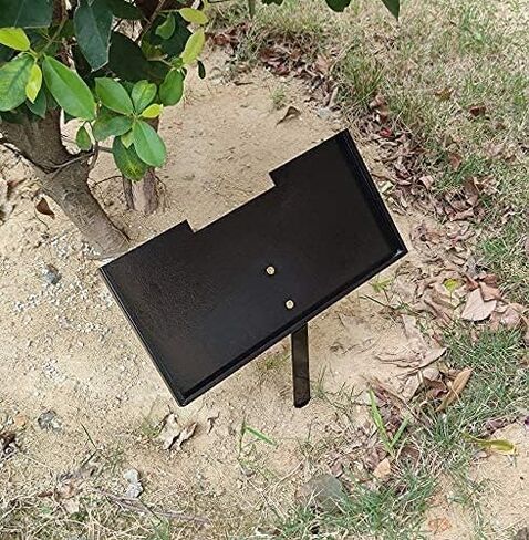 HED Grave Marker Stand for 6"x 12" Stones, Memorial Stones for Loved One in Kuwait