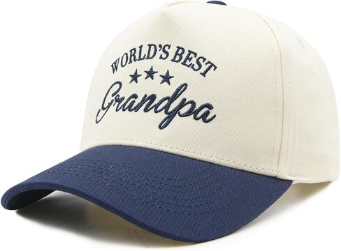 قبعة سائق الشاحنة الجد العتيقة ، قبعات بيسبول جد قابلة للتعديل للرجال snapback ، هدايا عيد ميلاد الآباء من الأحفاد الأسود in Saudi Arabia