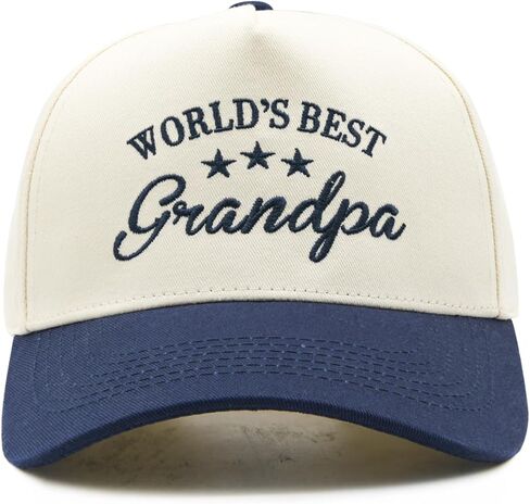 قبعة سائق الشاحنة الجد العتيقة ، قبعات بيسبول جد قابلة للتعديل للرجال snapback ، هدايا عيد ميلاد الآباء من الأحفاد الأسود in Saudi Arabia