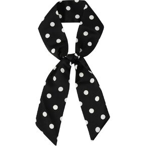GERINLY Festival Skinny Scarf for Women Holidy Necktie Funny Long Narrow Neckerchief Headband in Kuwait