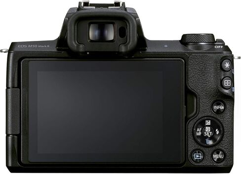 كانون مجموعة اي او اس M50 مارك Ii + Ef-M 15-45 ملم Is Stm Kit اسود in Saudi Arabia