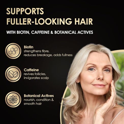 ThickTails Hair Growth Shampoo For Women - For Thinning Hair & Breakage Due to Menopause, Stress, Postpartum Recovery. Anti Hair Loss Shampoo For Hair Regrowth. DHT Blocking Shampoo. Biotin Caffeine in Saudi Arabia