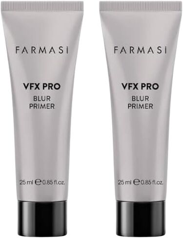 Farmasi VFX PRO Camera-Ready Primer Face Makeup, Advanced Pore Minimizer for Dry, Oily, or Combination Skin, Silky Smooth Skin Revitalizer with Oil-Free Support, Leightweight and All-day Hold, 25 mL in Kuwait