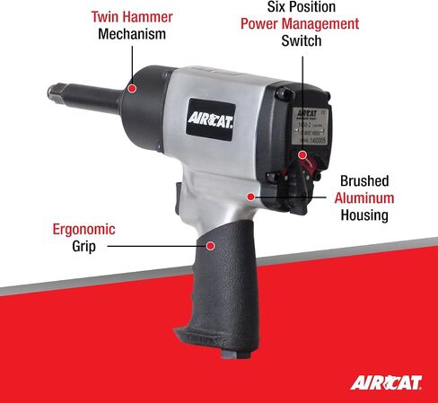 AIRCAT 1450: 1/2-Inch Impact Wrench 1,000 ft-lbs in Saudi Arabia