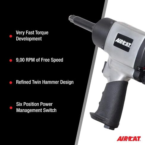 AIRCAT 1450: 1/2-Inch Impact Wrench 1,000 ft-lbs in Saudi Arabia
