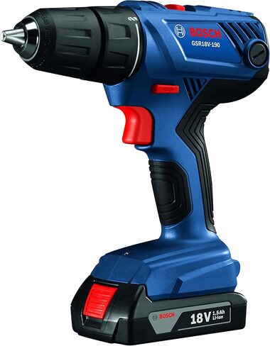 Bosch GSR18V-190B22 18V Compact 1/2" Drill/Driver Kit with (2) 1.5 Ah Slim Pack Batteries in Kuwait