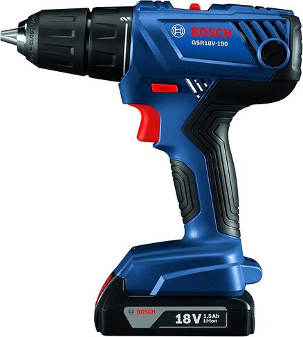 Bosch GSR18V-190B22 18V Compact 1/2" Drill/Driver Kit with (2) 1.5 Ah Slim Pack Batteries in Kuwait