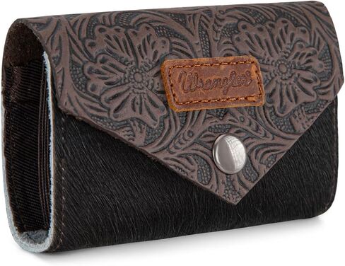 × Wrangler Card Case Wallet for Men Women Porta Tarjetas De CréDito Card Case Wallet Western Mini Wallet, Beige in Saudi Arabia