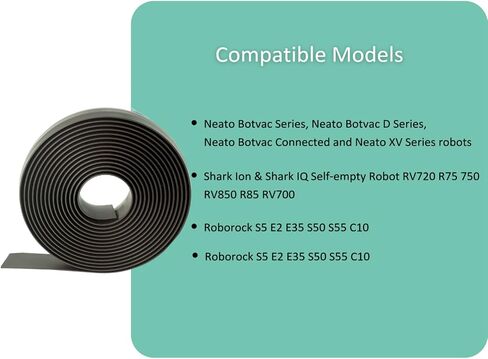 LeadCon 2 Rolls Boundary Magnetic Strip for Neato Shark ION Robot Vacuum, Alternative Accessories 13 Feet Boundary Strips Tape for XiaoMi Roborock Vacuum (Total 26 feet) in Saudi Arabia